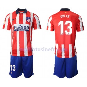 Maillot de Foot Atlético Madrid Jan Oblak 13 Domicile 2020-21 - Enfant
